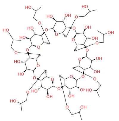 CAS 128446-35-5 hidroksipropil-beta-ciklodekstrīns